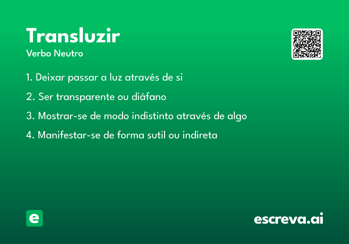 transluzir
