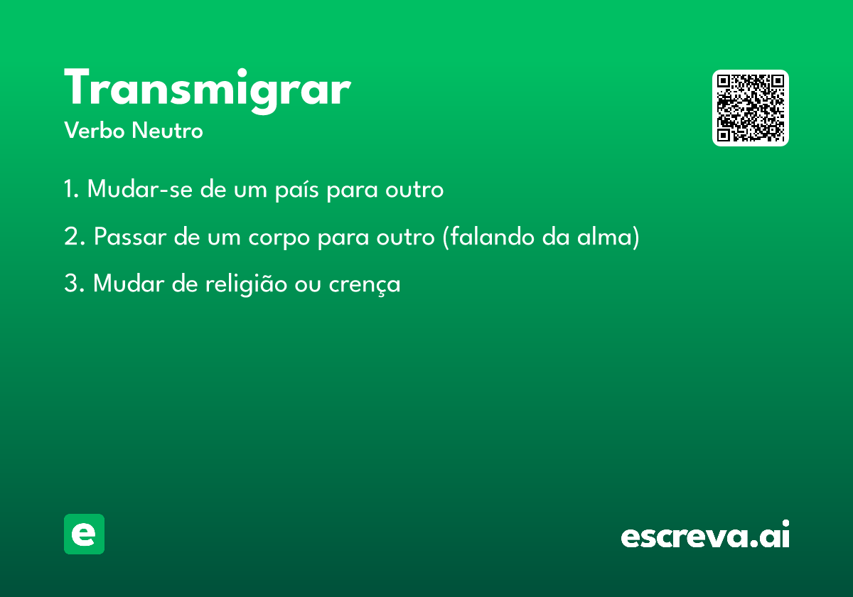 transmigrar