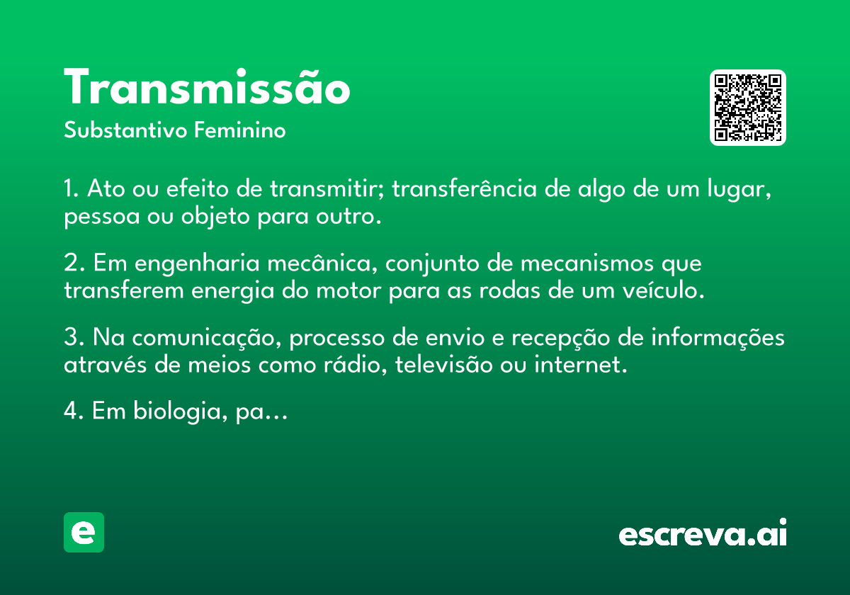 transmissão