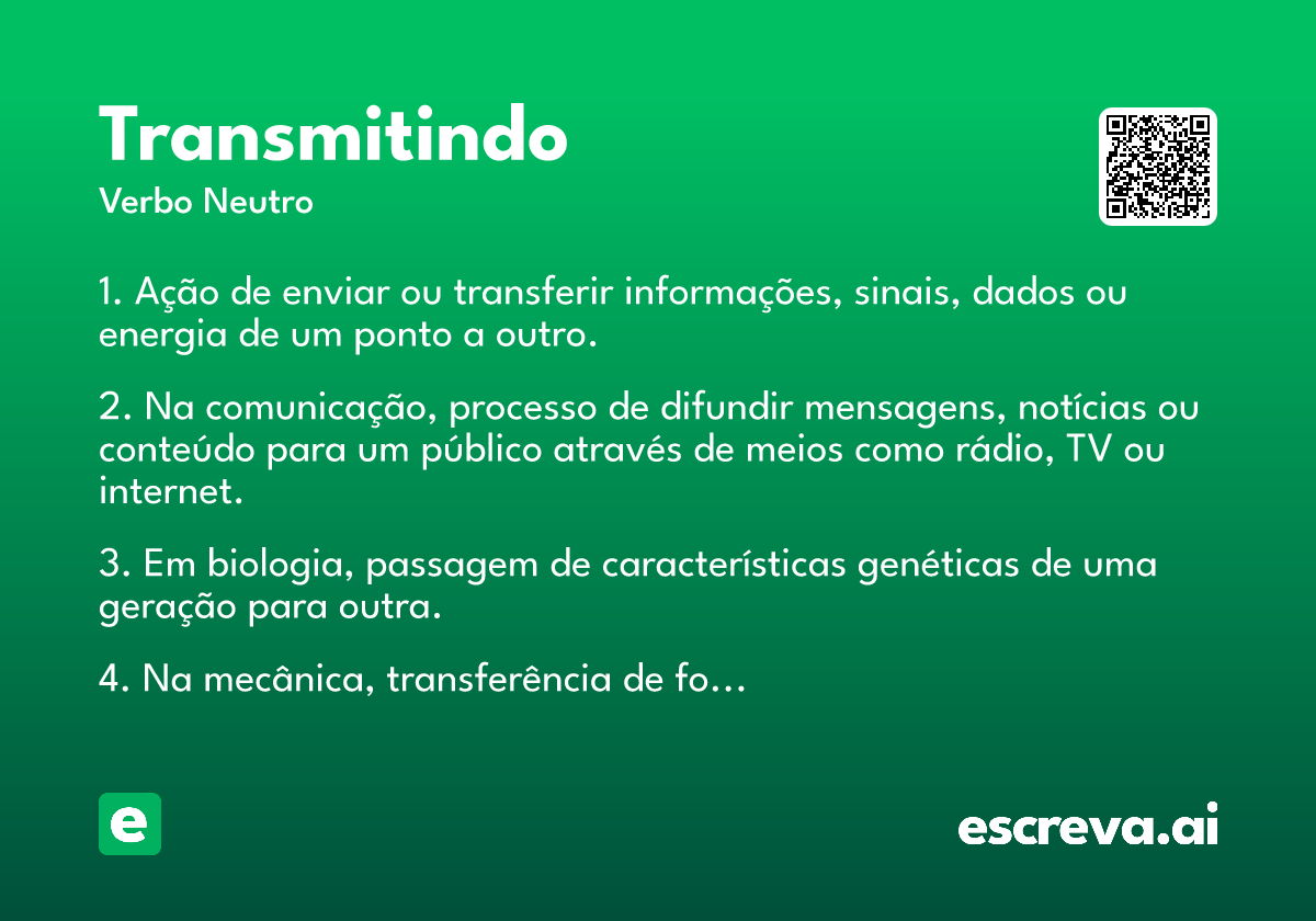 transmitindo