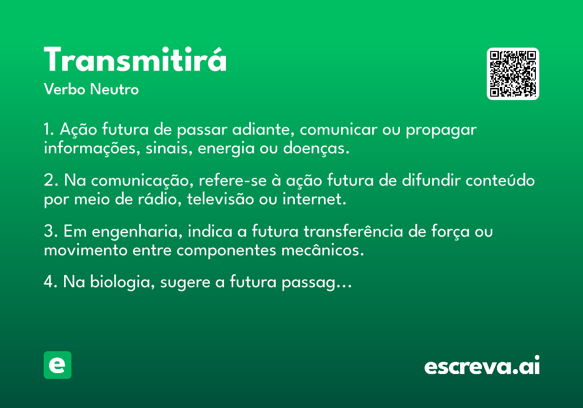 transmitirá
