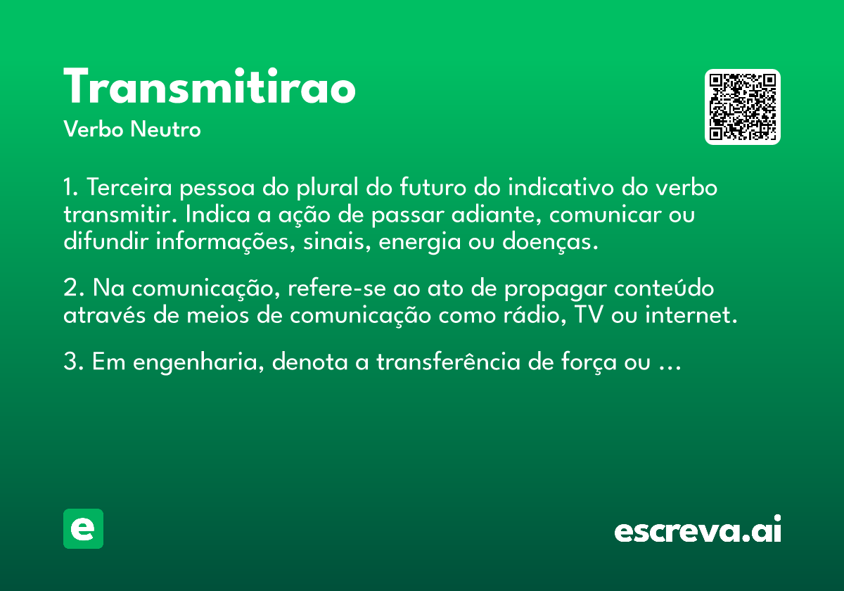 transmitirao