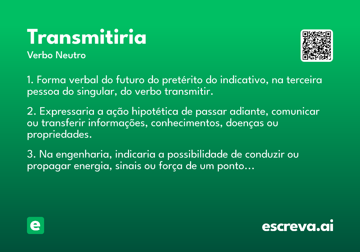 transmitiria