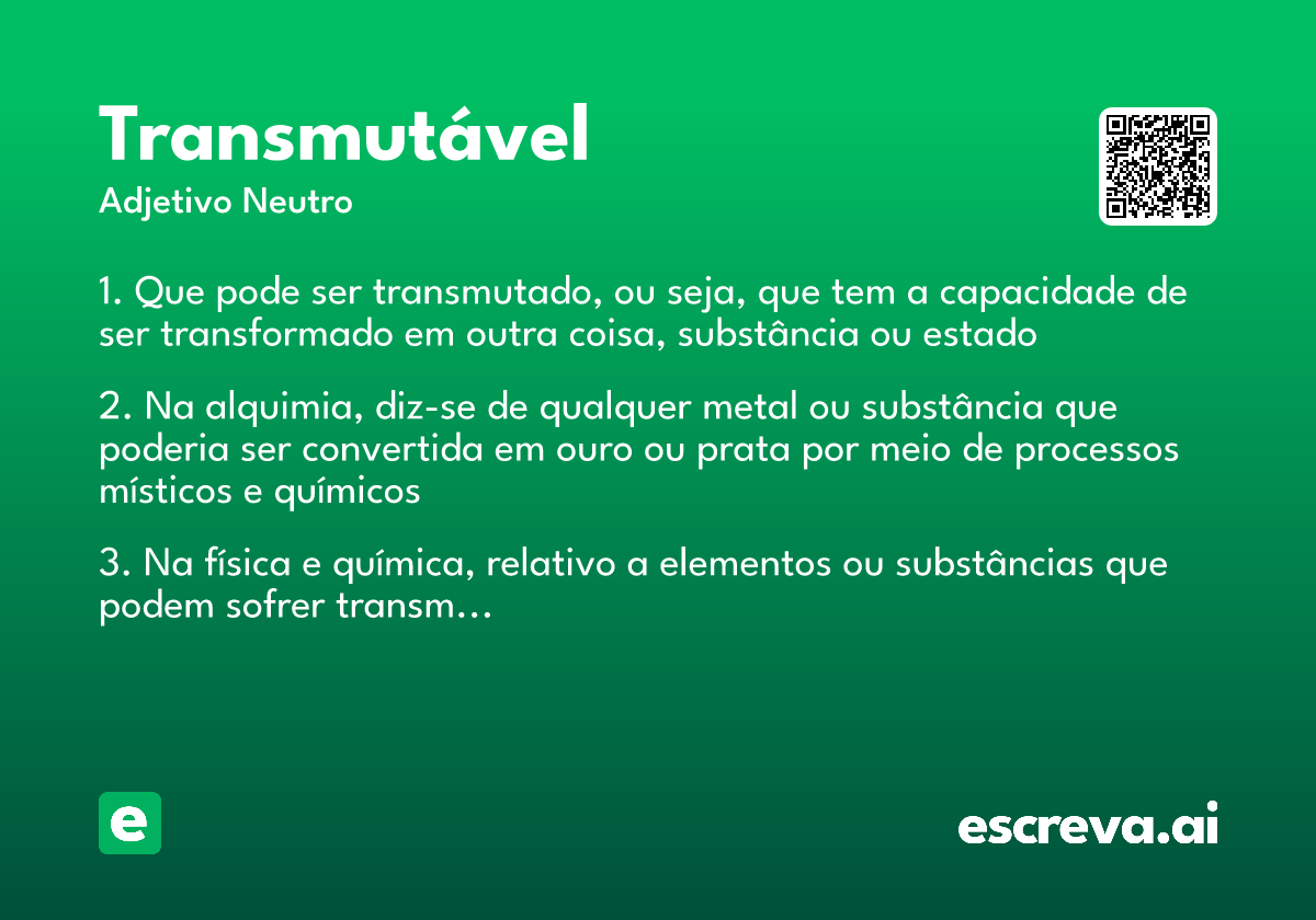 transmutável