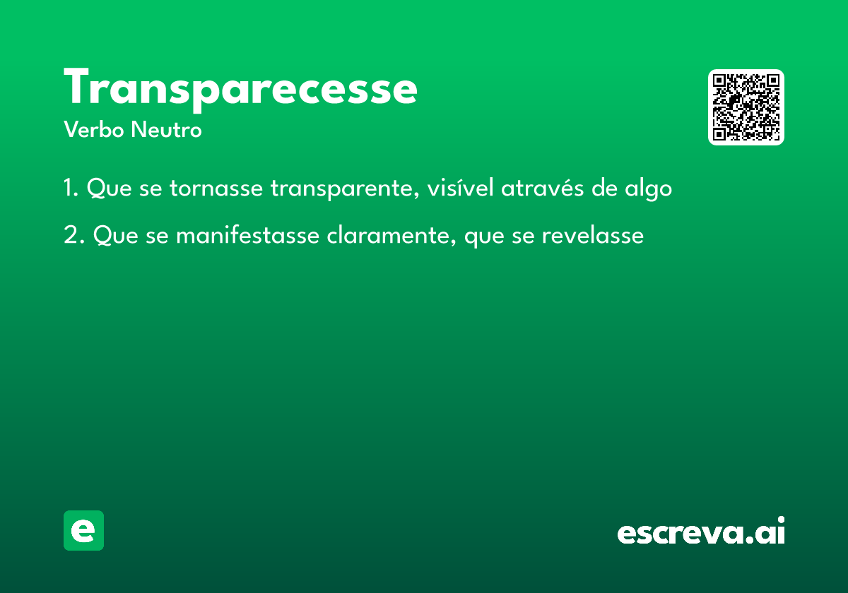 transparecesse