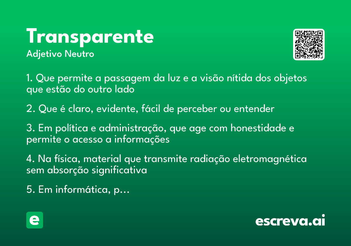 transparente