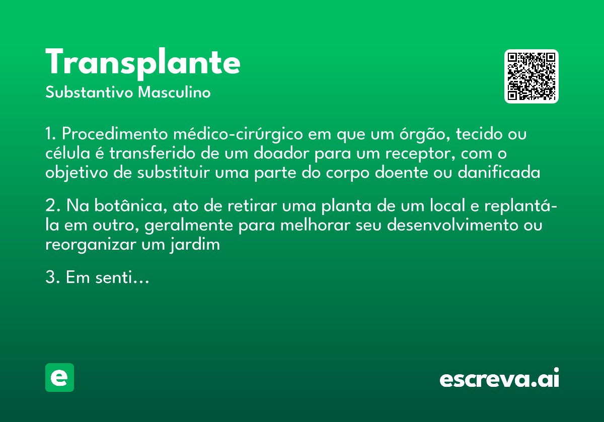 transplante
