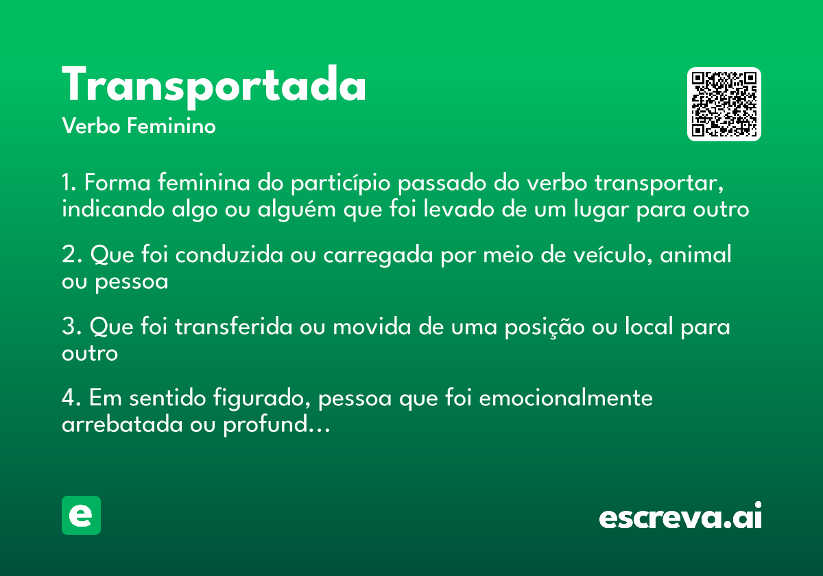 transportada