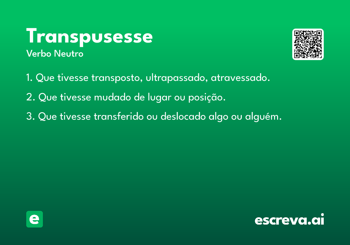 transpusesse