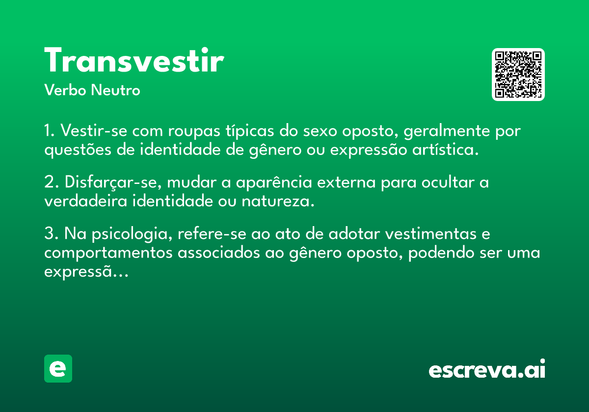 transvestir