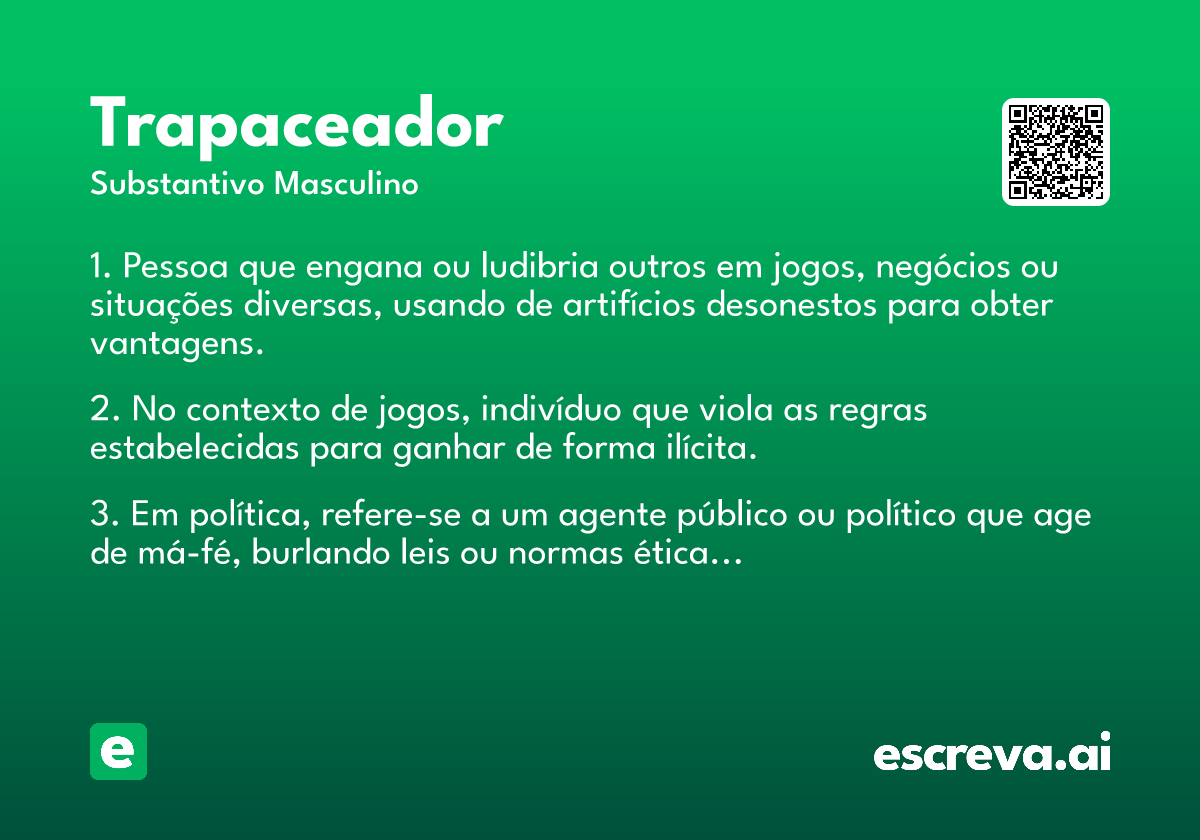 trapaceador