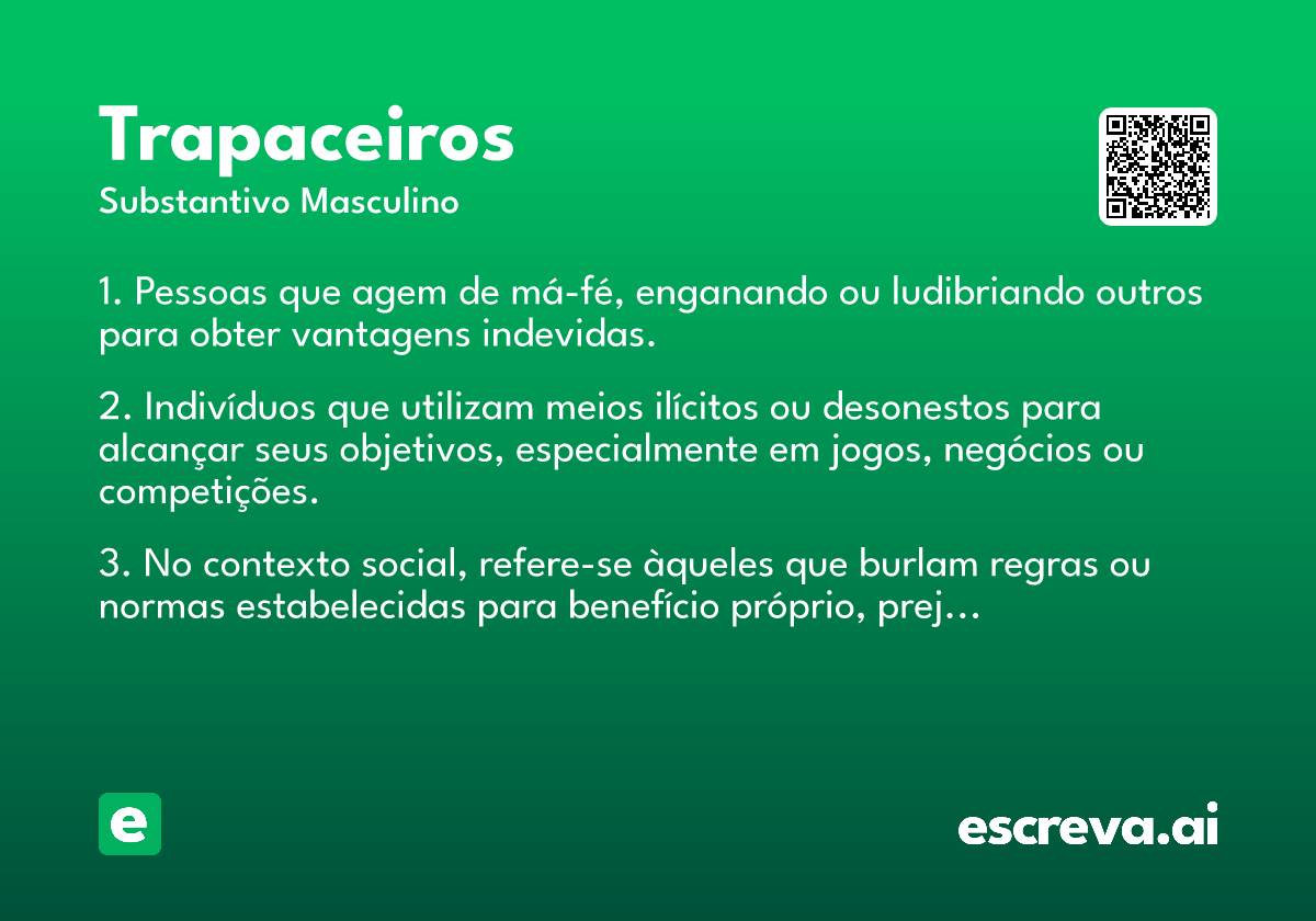 trapaceiros