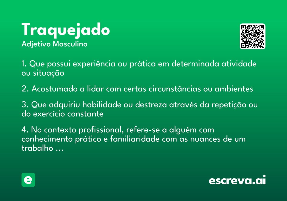 traquejado