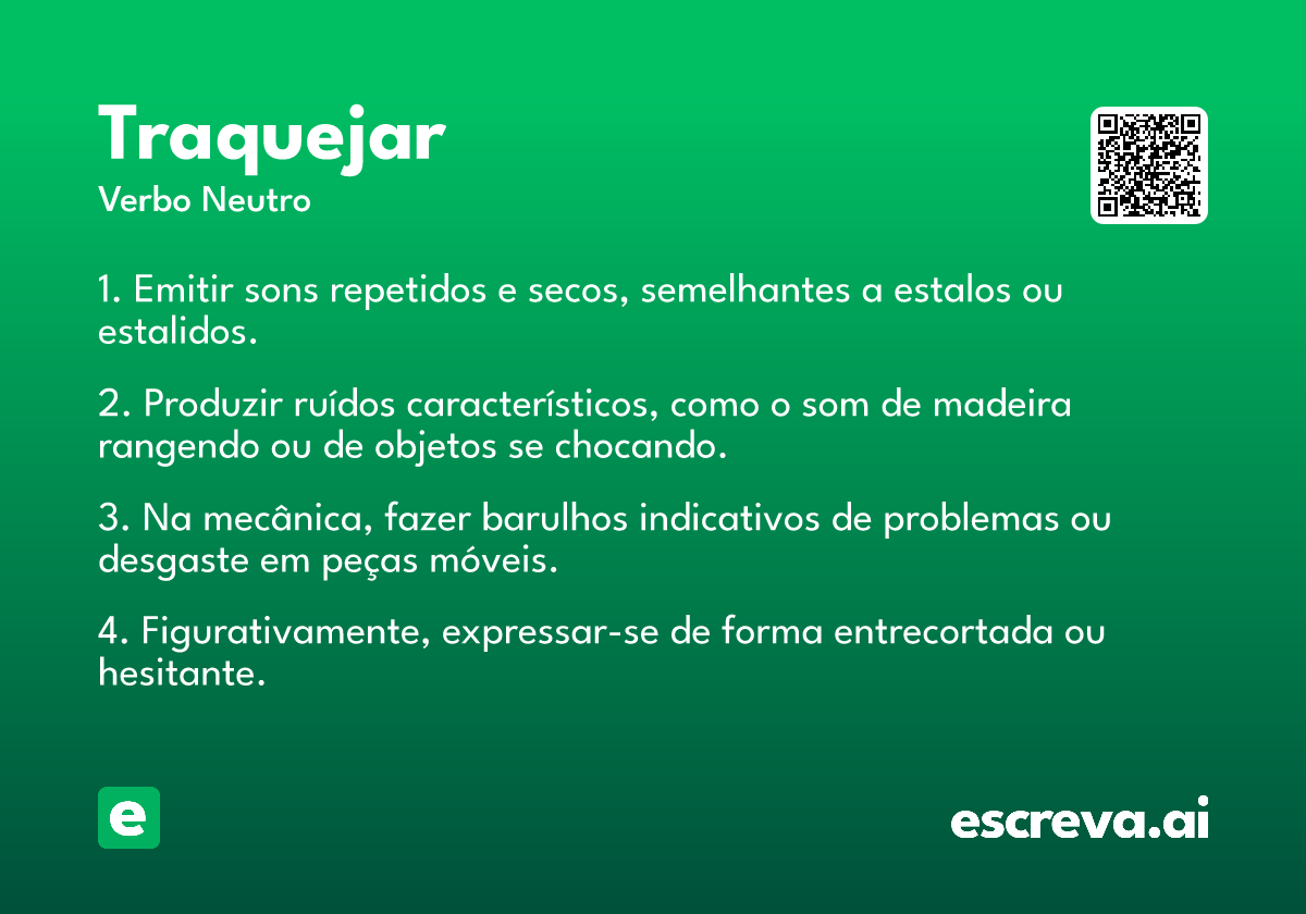 traquejar