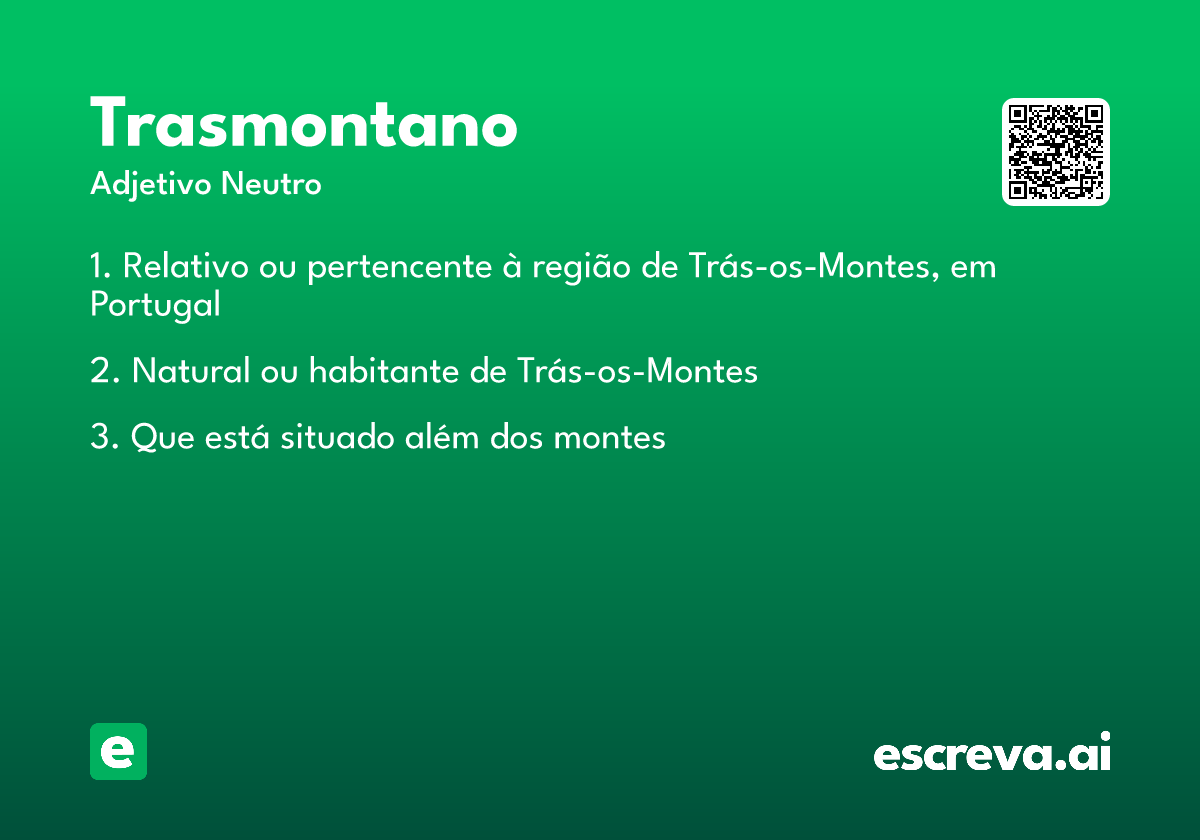 trasmontano