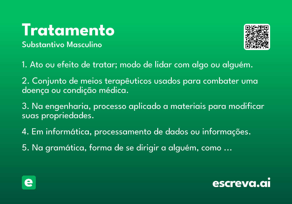 tratamento