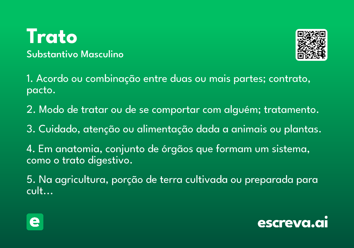 trato