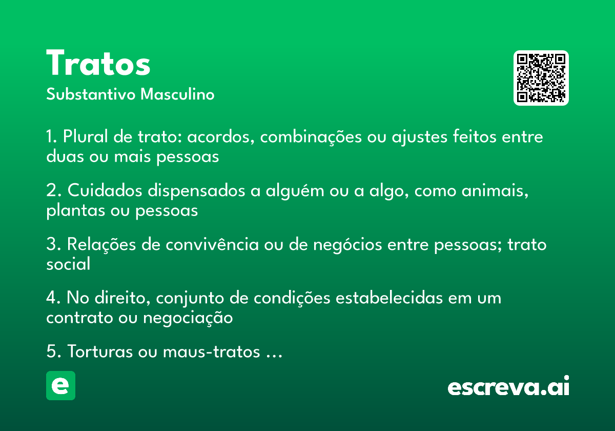 tratos