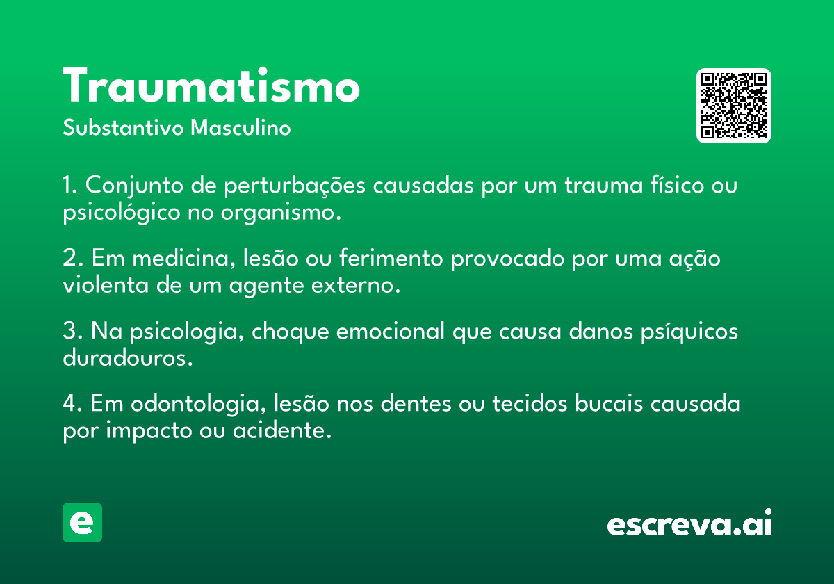 traumatismo
