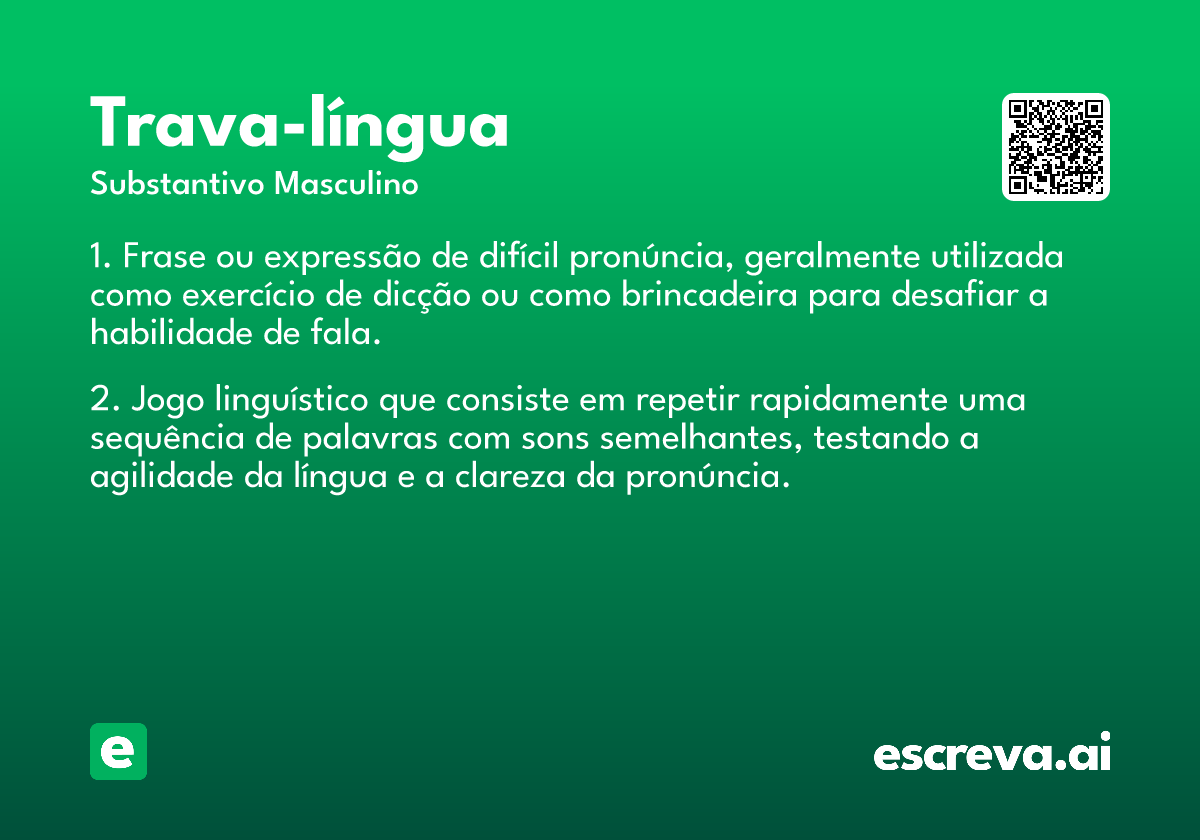 trava-língua