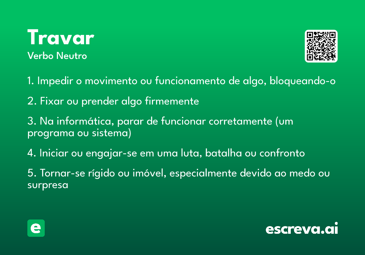 travar
