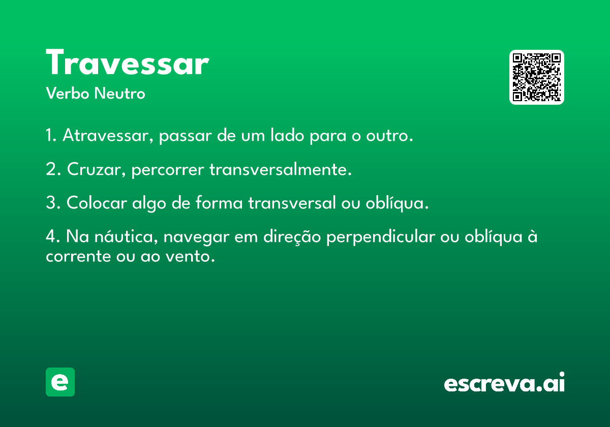 travessar