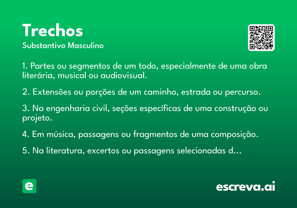 trechos