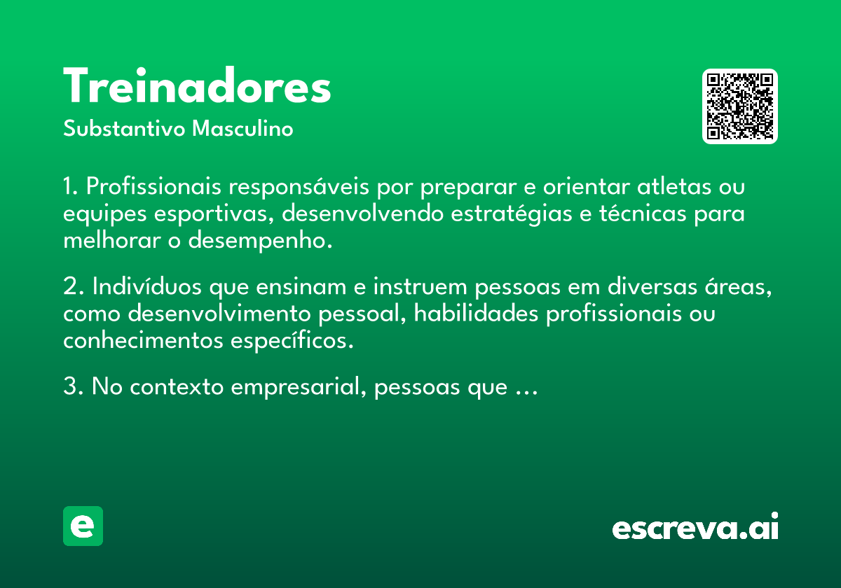 treinadores