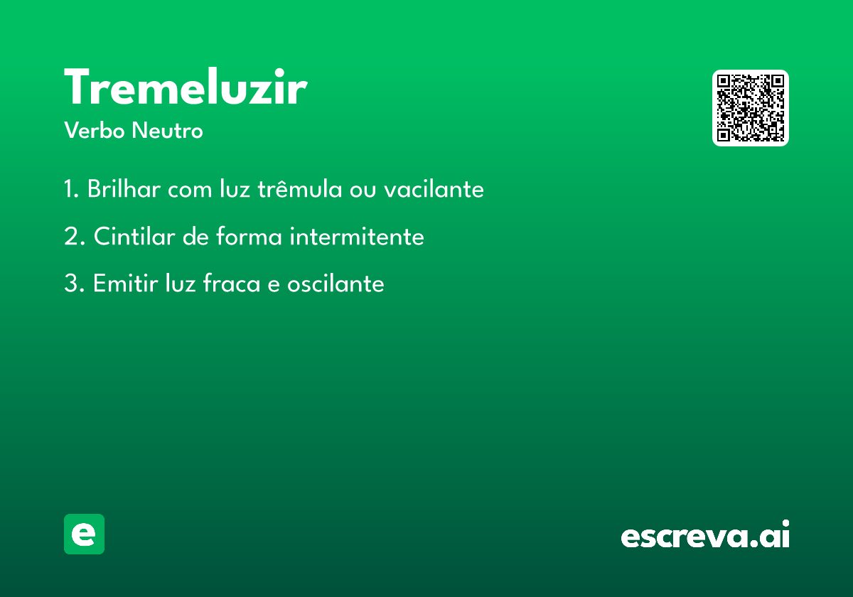 tremeluzir