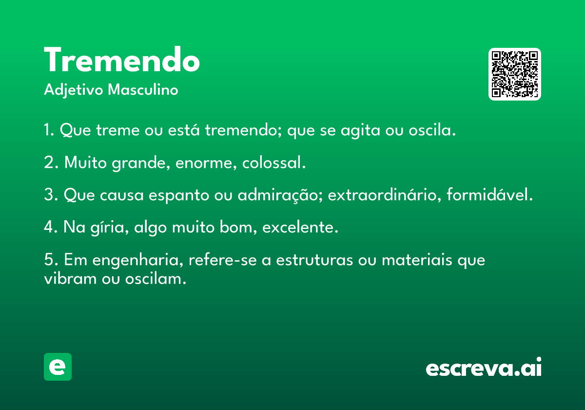tremendo