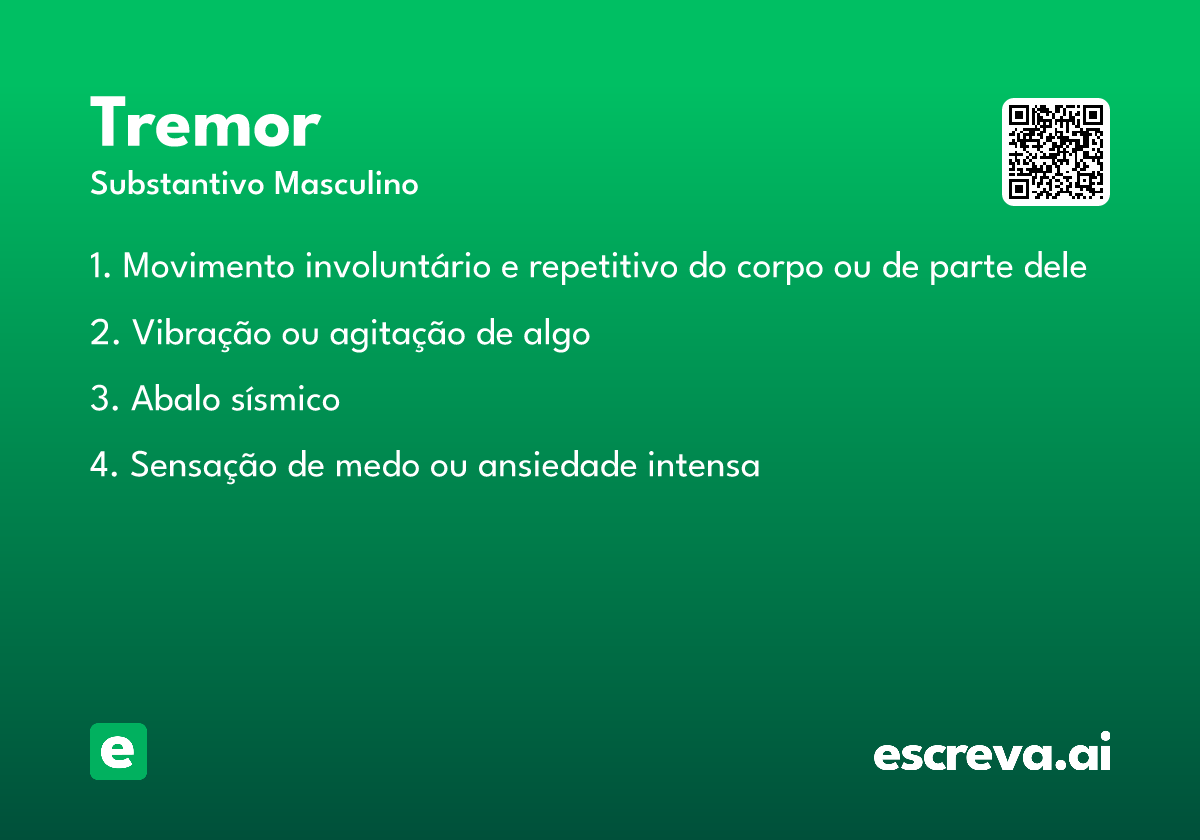 tremor