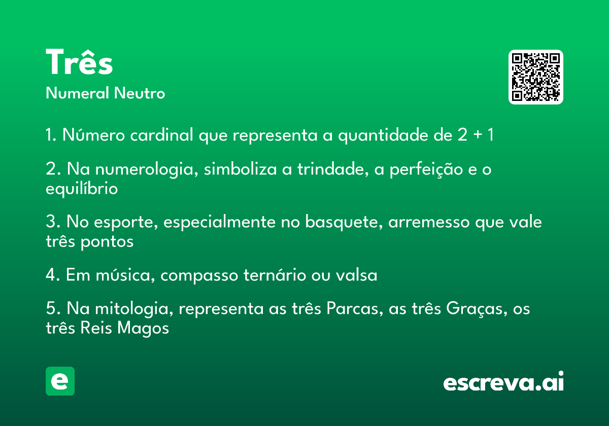 três