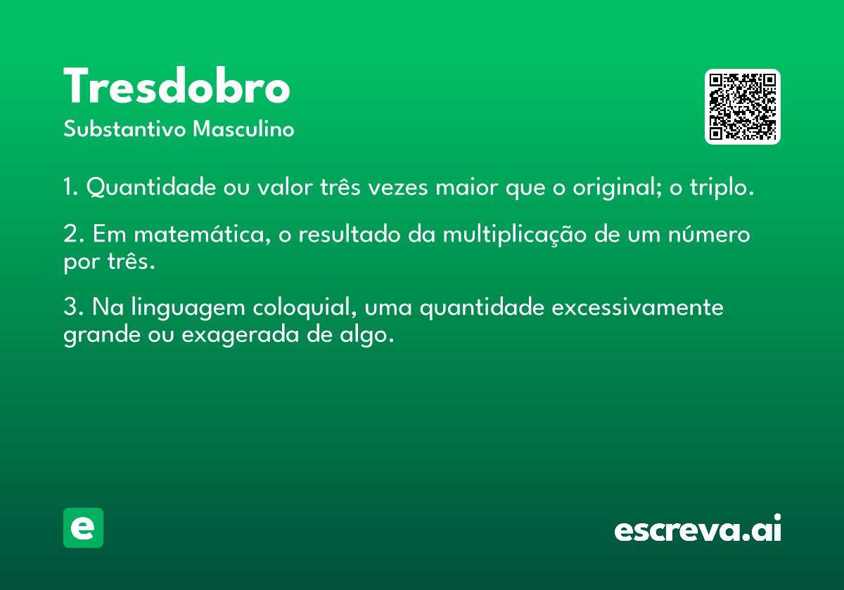 tresdobro