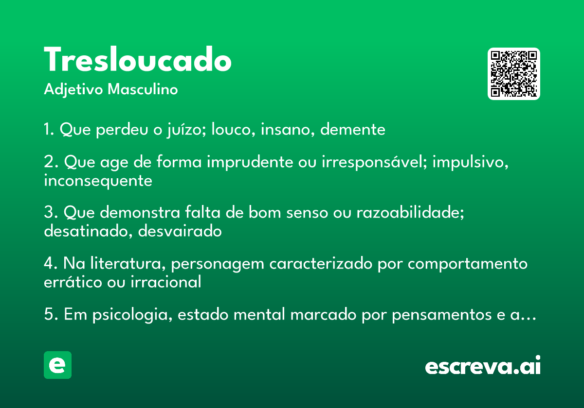 tresloucado