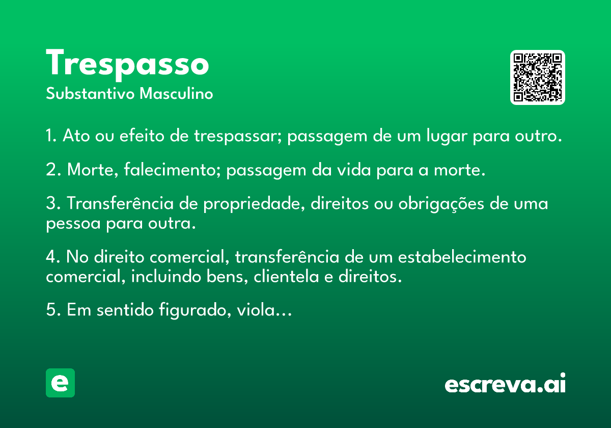 trespasso