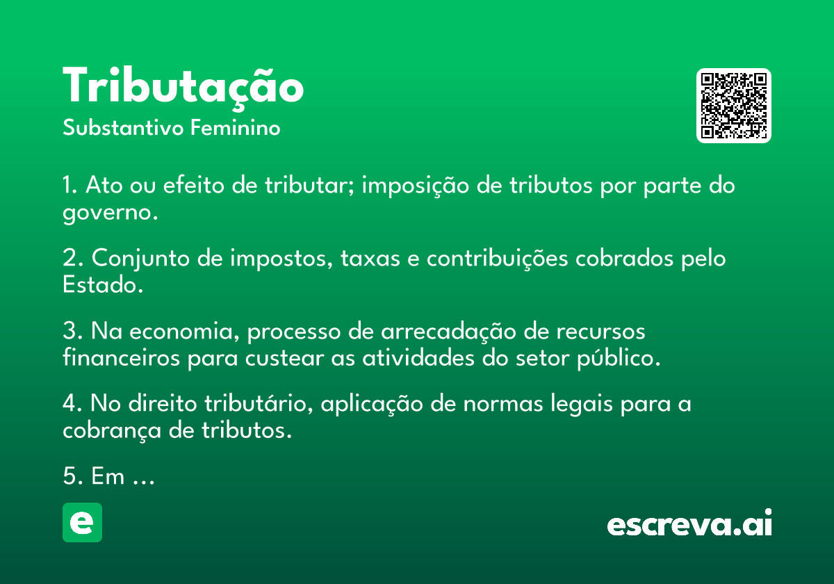 tributação