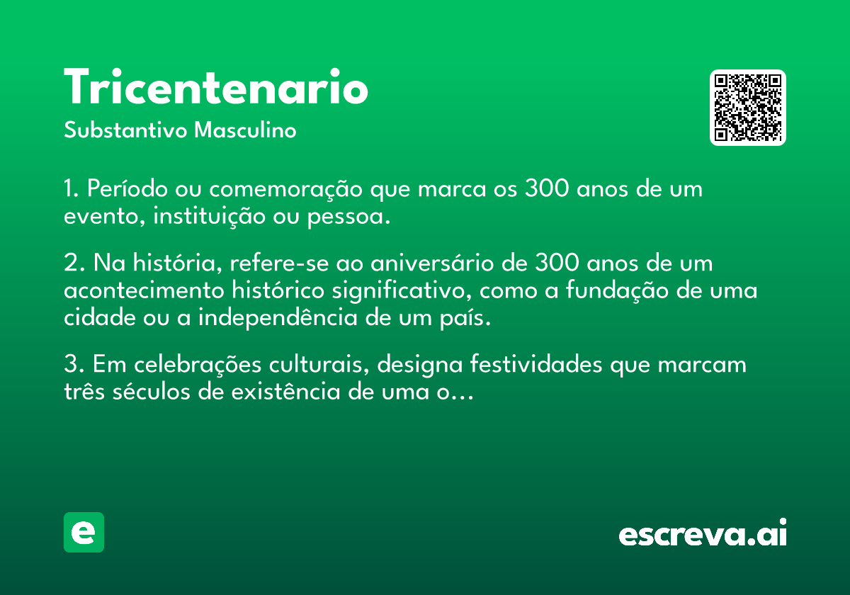 tricentenario