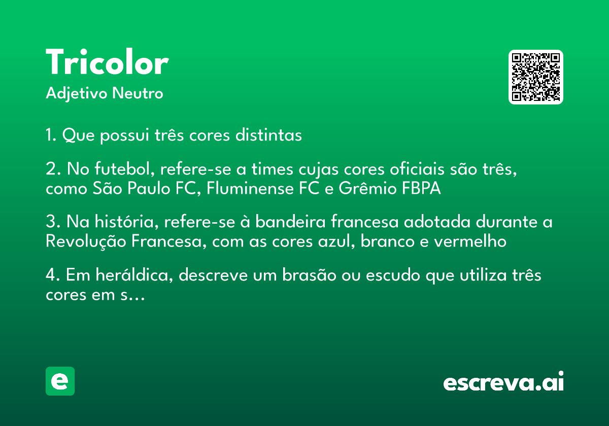 tricolor