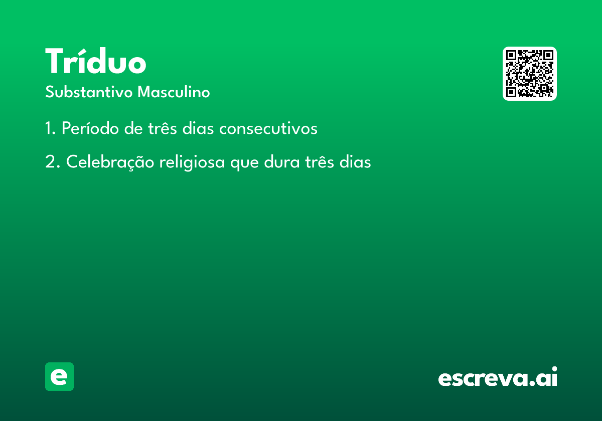 tríduo