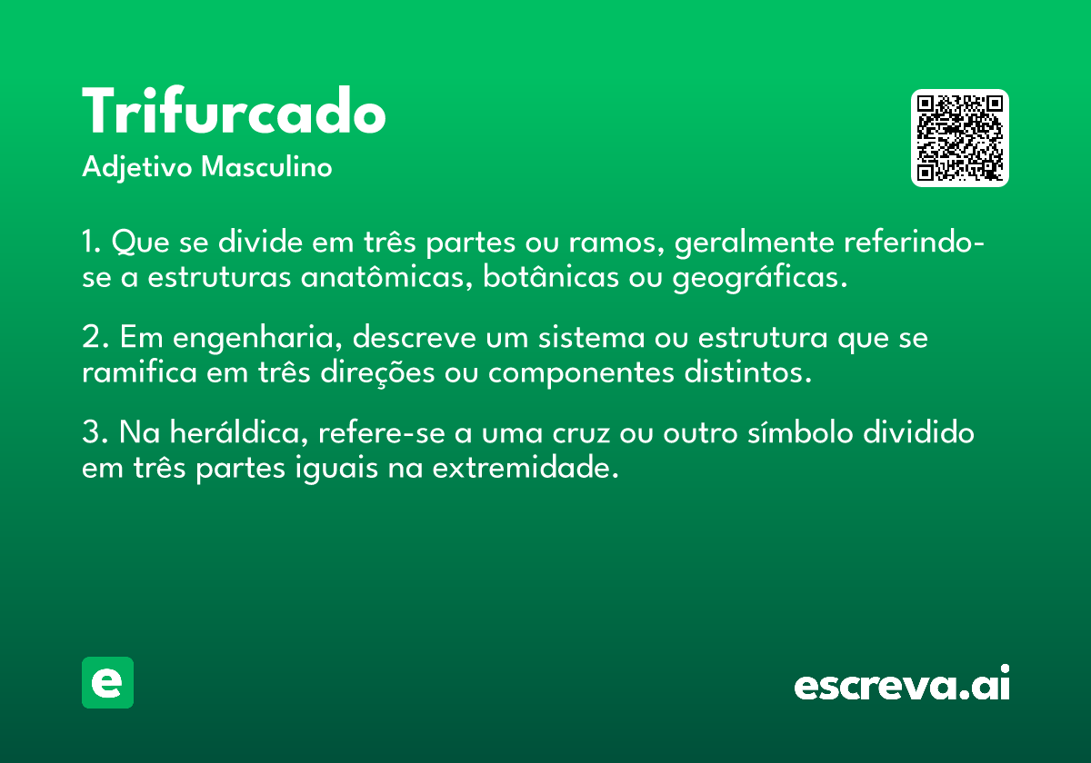 trifurcado