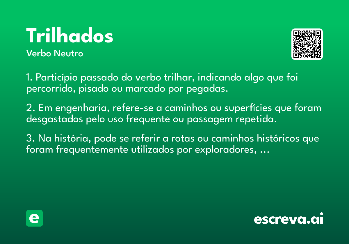 trilhados