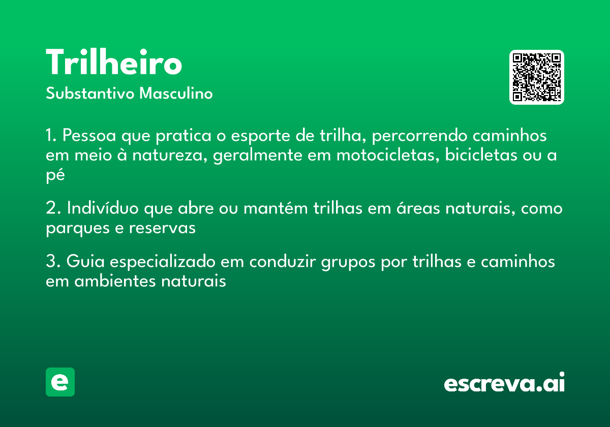 trilheiro