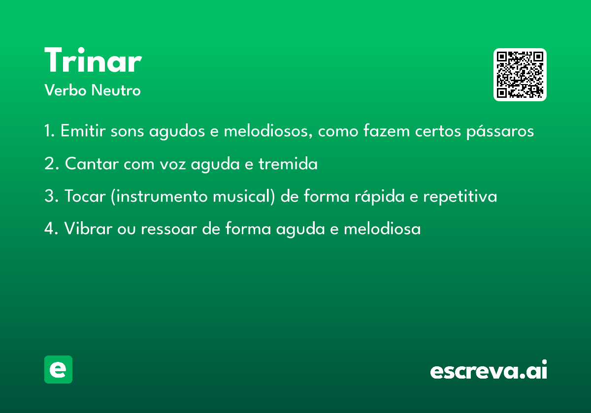 trinar
