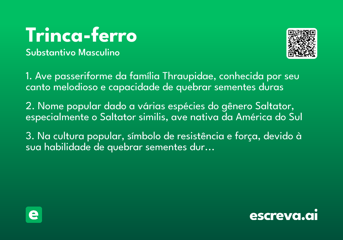 trinca-ferro