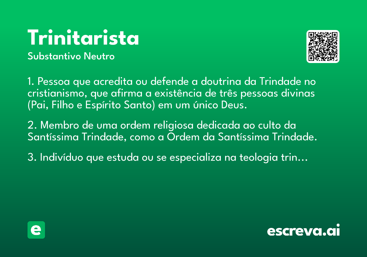 trinitarista