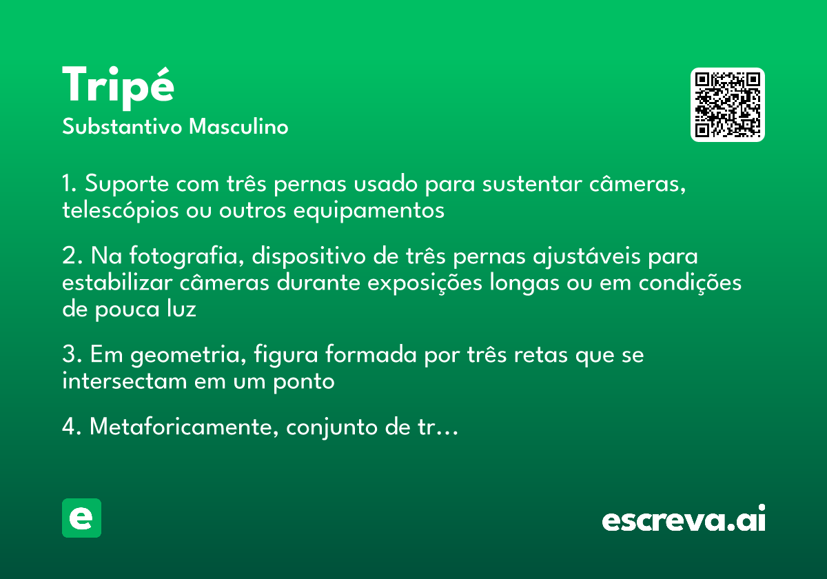 tripé