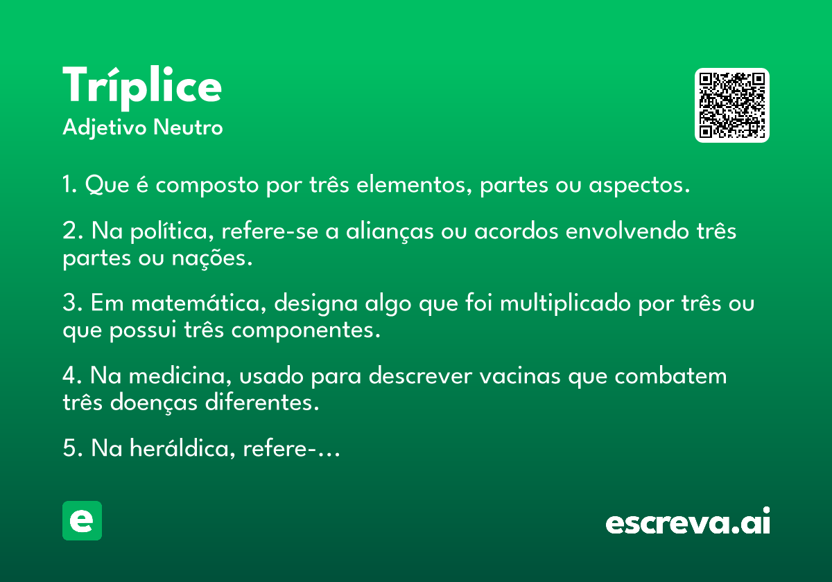 tríplice