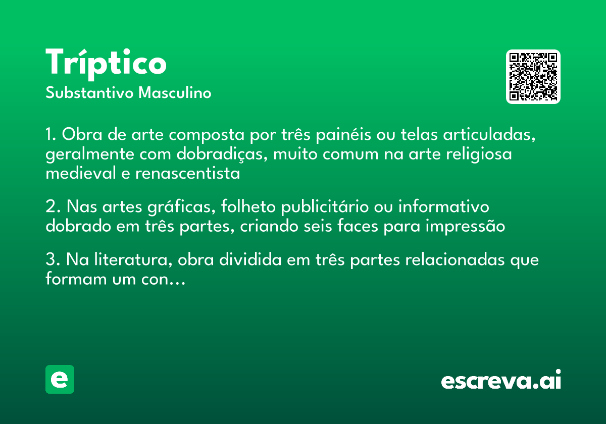tríptico