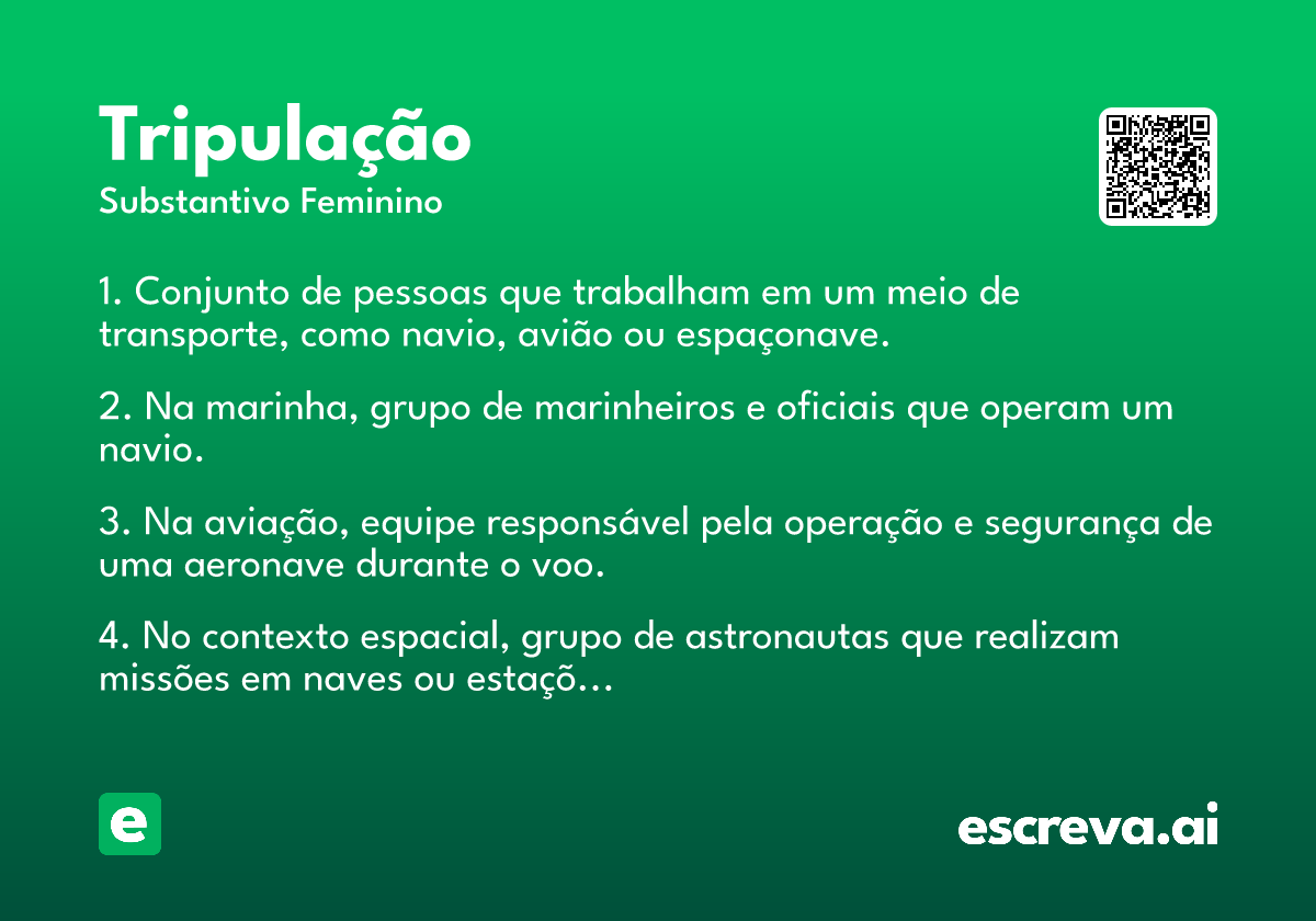 tripulação