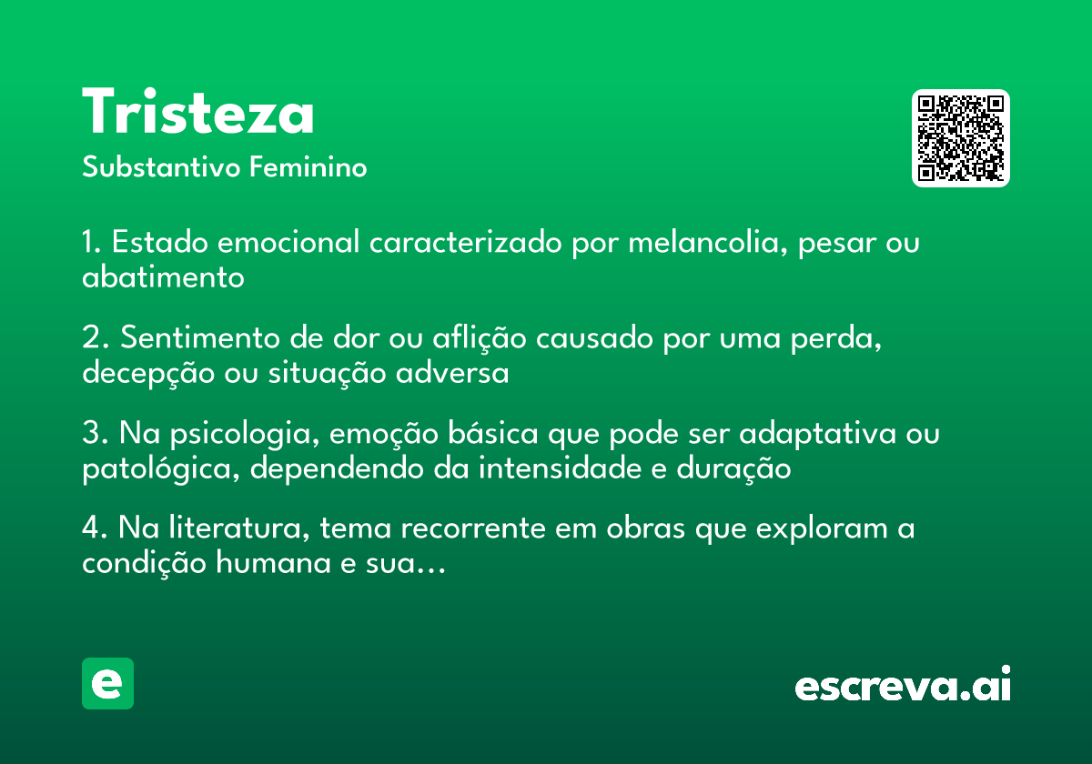 tristeza